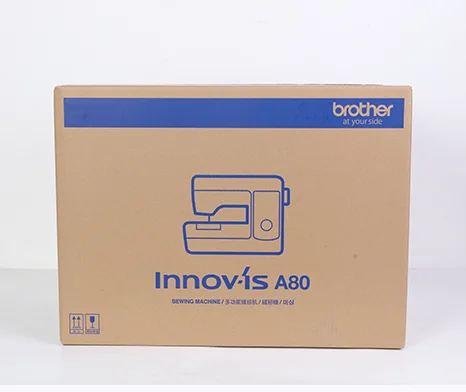 Brother A80 direct drive high speed lockstitch industrial sewing machine with side cutter and hemming