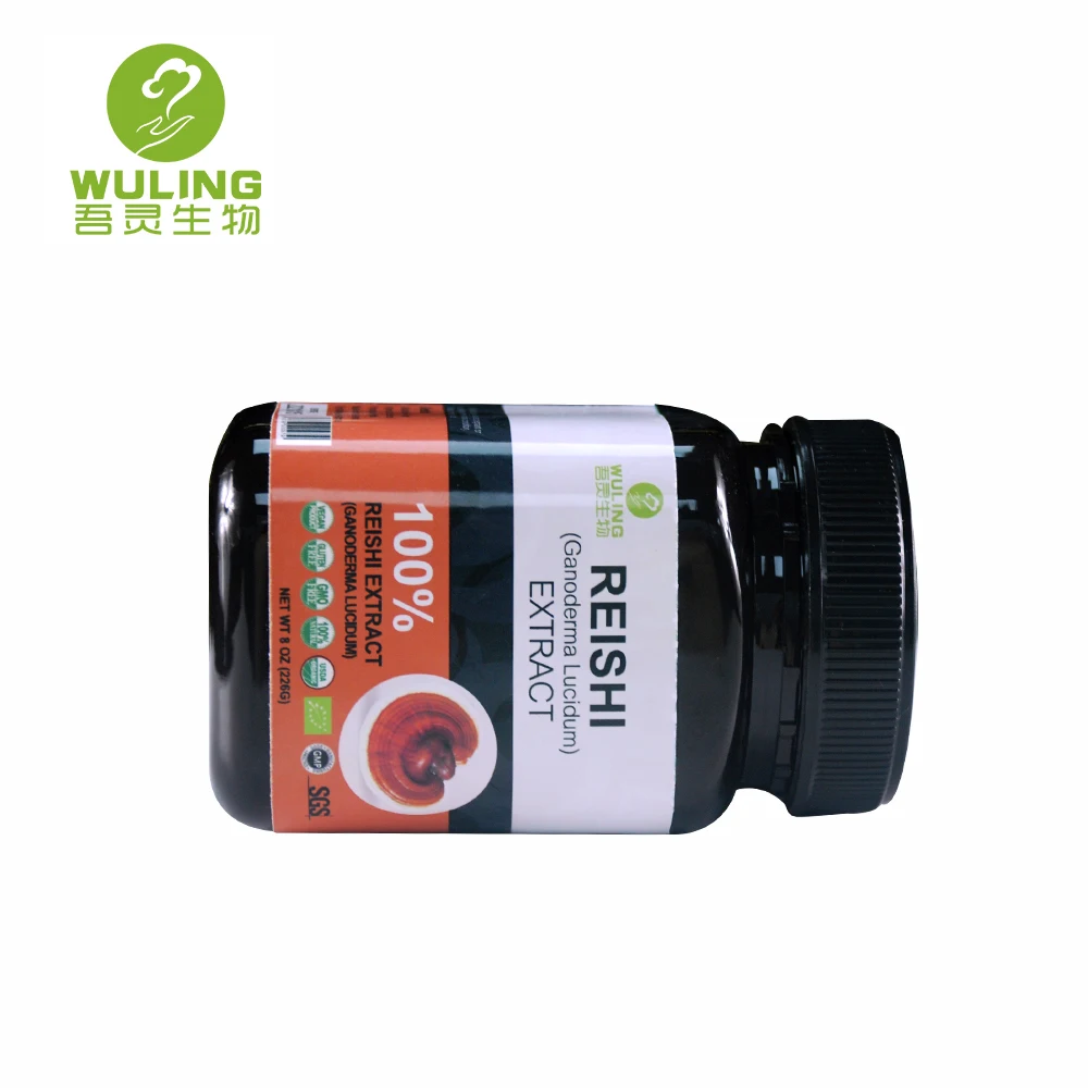 10%-50% Polysaccharide Organic Reishi Mushroom Powder (10:1 Extract)