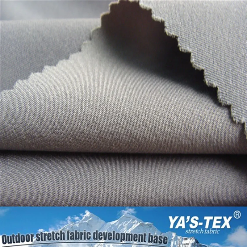 Nylon spandex 4 way stretch fabric , Polyamide elastic twill fabric compound TPU composite abrasion resistance fabric for garme