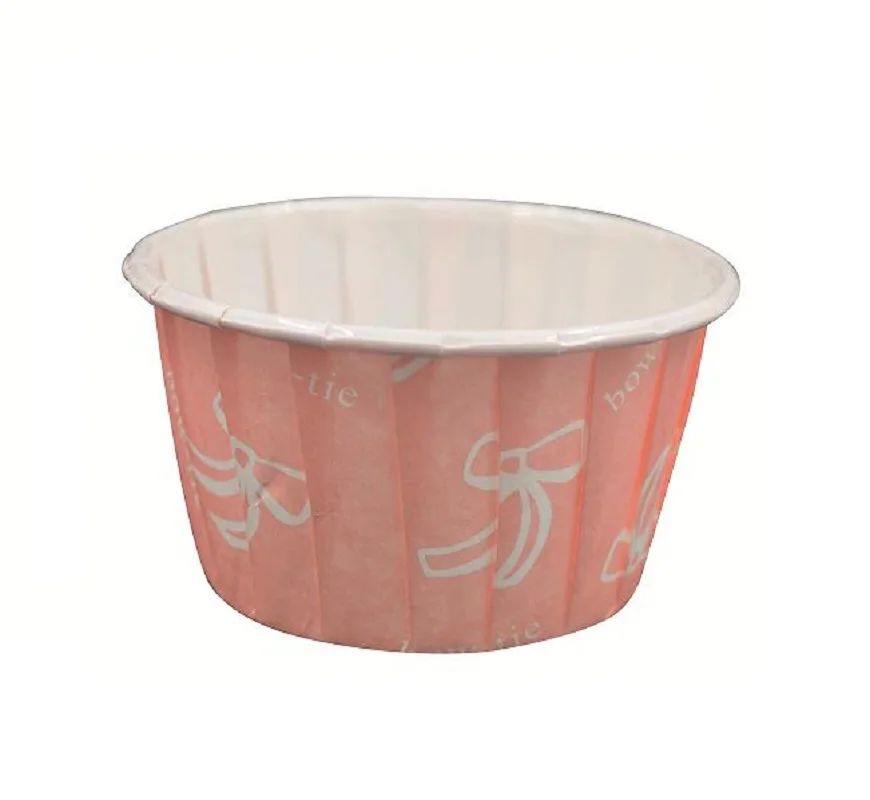 Small round Single Wall Muffin Paper Cup Baking Tools with Excellent Print Handling for Cake Tools