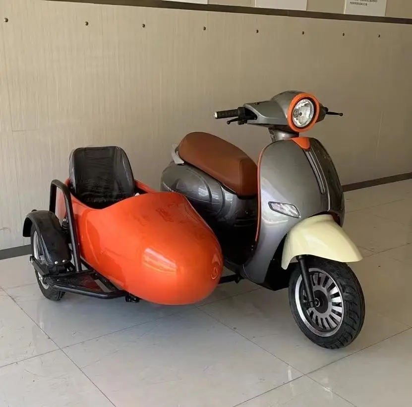 USA Warehouse motorcycle sidecar side three wheeled motorcycle three-wheel motor sidercar side bucket motor sidercar chopper