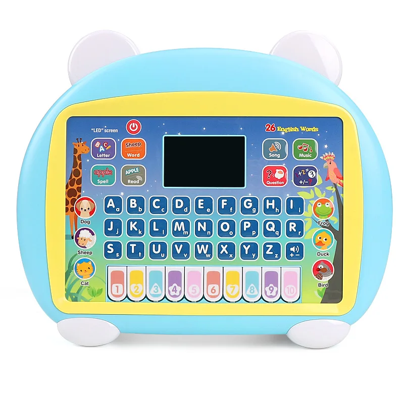 Led Screen Learning Toy Tablet Pad Computer Kids Toys Baby Talking Laptop Educational Toy Learning Machines Tablet For Kids