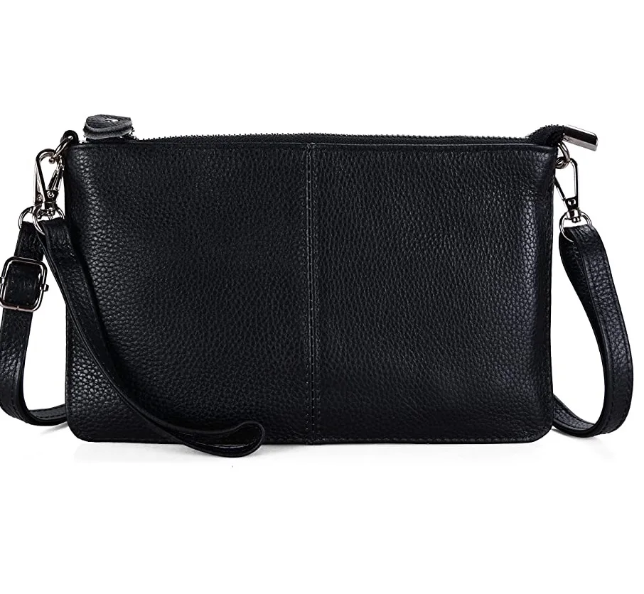 Kids Student Small Crossbody Bag Leather Wristlet Clutch Wallet Purse Coin Purse