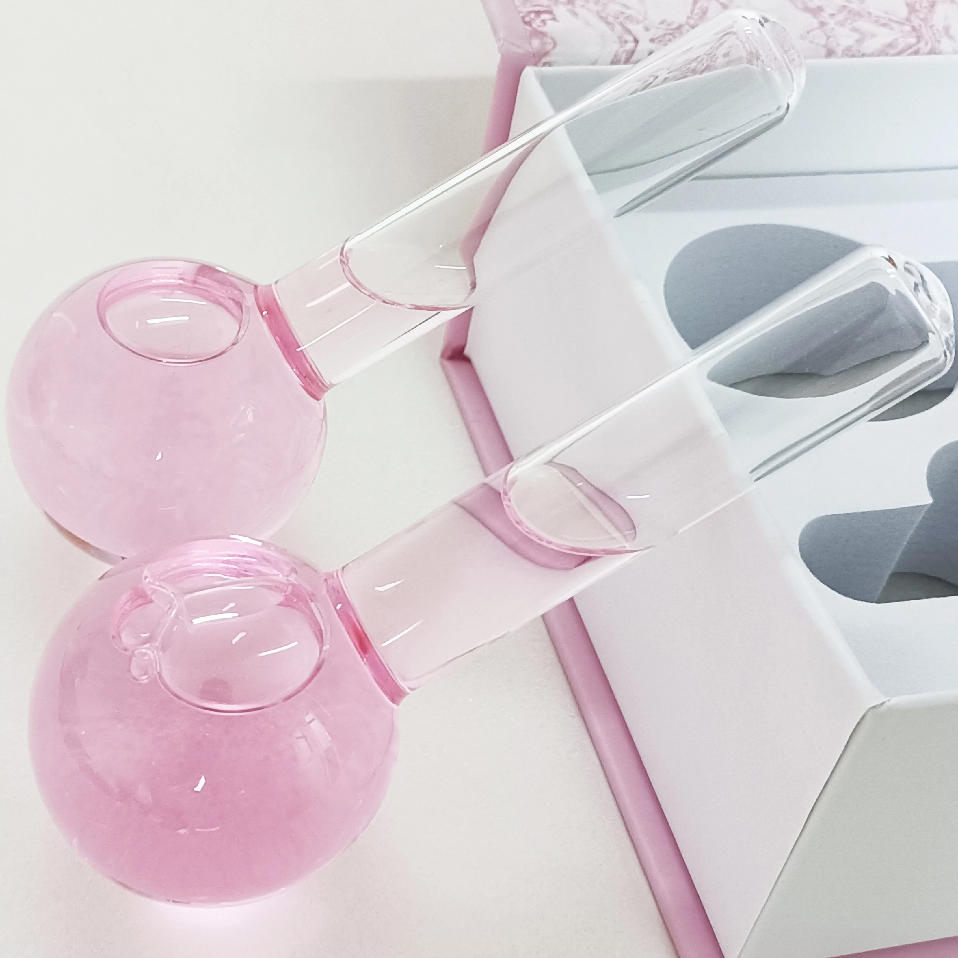 Hot trending facial beauty slimming ice globes for face customize logo OEM ODM Facial ice globes