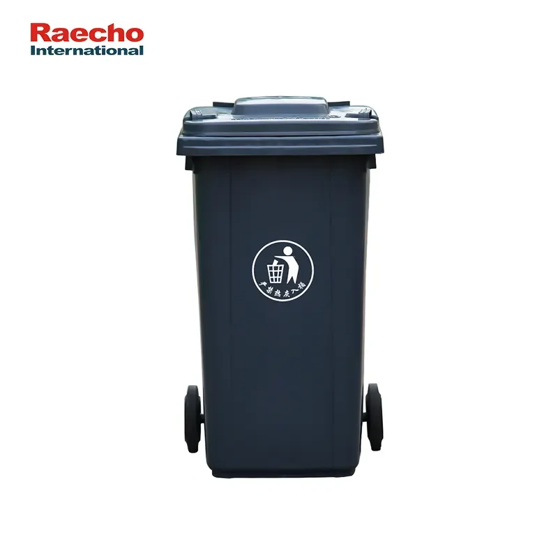 Medical Plastic Waste Bin Dustbin Truck 30L 50L 100L 120L Outdoor Recycle Pedal Mobile Garbage Bin