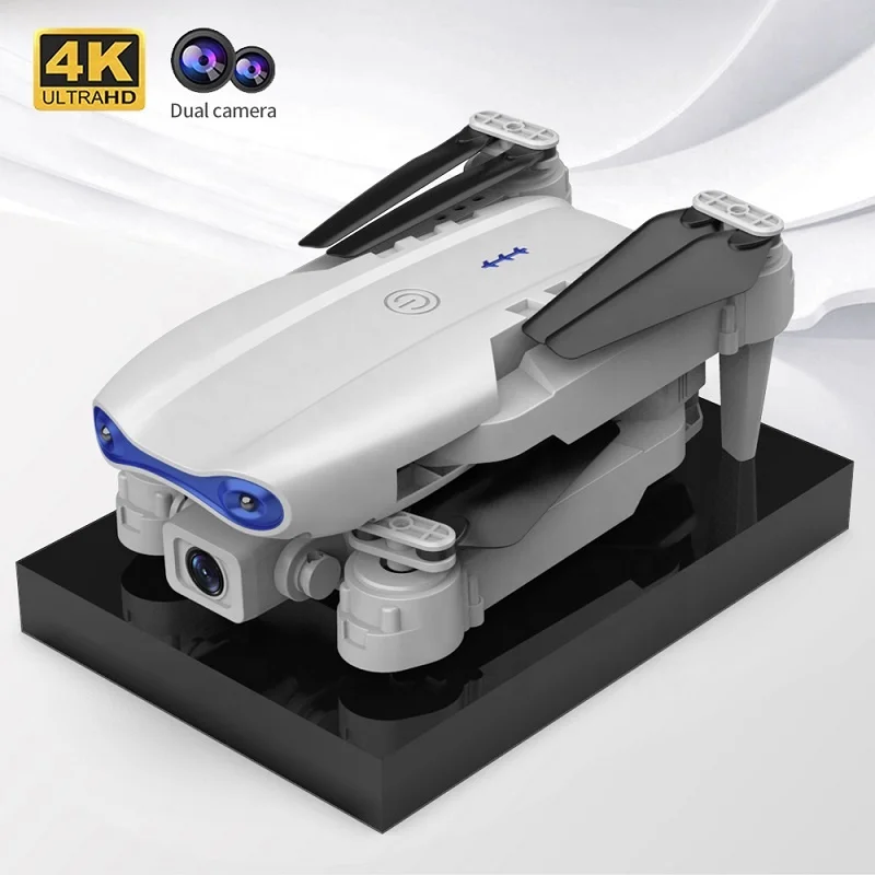 4K HD широкоугольная двойная камера K3 Дрон FPV WIFI визуальное положение высота держать RC Квадрокоптер с