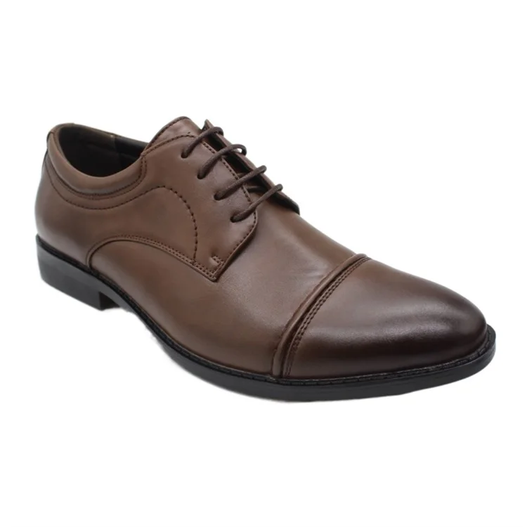 Hot Sale Factory Direct Mans Classic Brown Man Business Dress Shoes For Men Lace Up