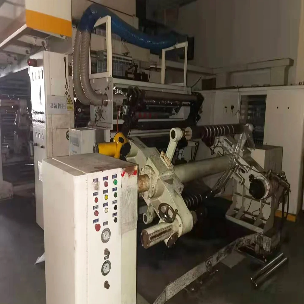 used dry Laminating Machine Ningbo Xinda 1050 high-speed dual-station dry lamination machines