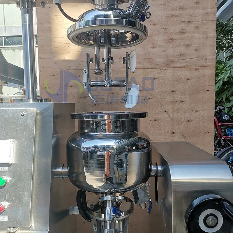 Best selling hydraulic lifting vacuum emulsifier mixer homogenizer 50l for cosmetic lotion