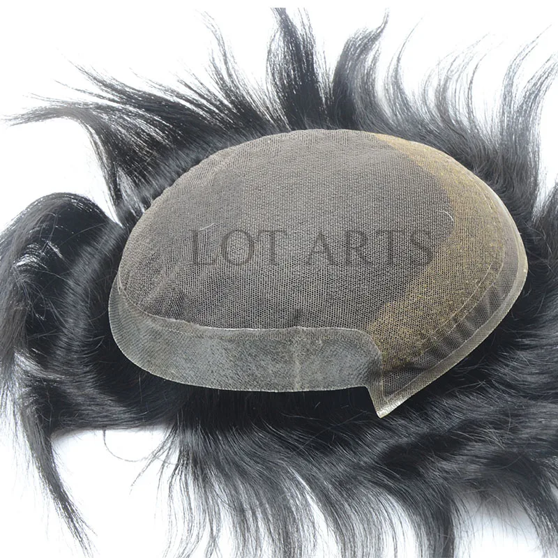 Remy hair grade top quality toupee for men human hair