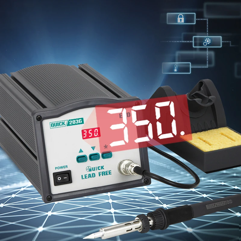 Профессиональная паяльная станция 150 Вт esd 205/203 г сварочный инструмент с температурным замком для паяльной станции печатной платы