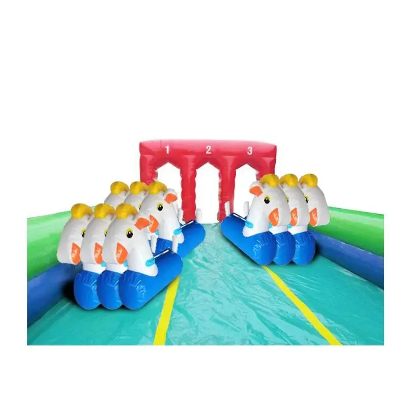 2024 new style Hopping animal toys Jumping Horse Inflatable Horse Play Toys for kids