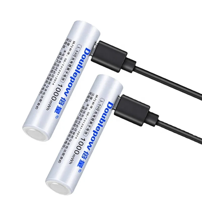  1000mwh высокой емкости 1 5 V AAA USB перезаряжаемый литий-ионный аккумулятор для дистанционного управления беспроводная мышь с