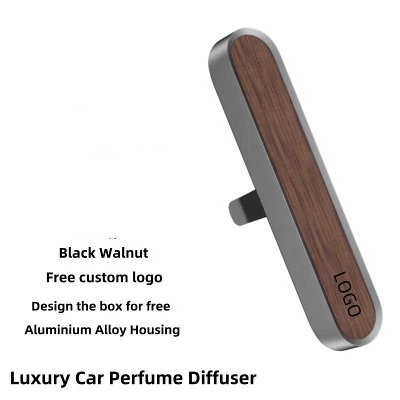 Customized Logo Car Perfume Diffuser Vent Clip Air Freshener with Fragrance Diffuser for Car