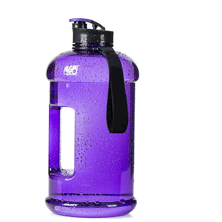 BPA Free Fitness PETG Jug Half Gallon Water Bottle 2.2L Tritan GYM Water Bottle for Gym Drinking Container