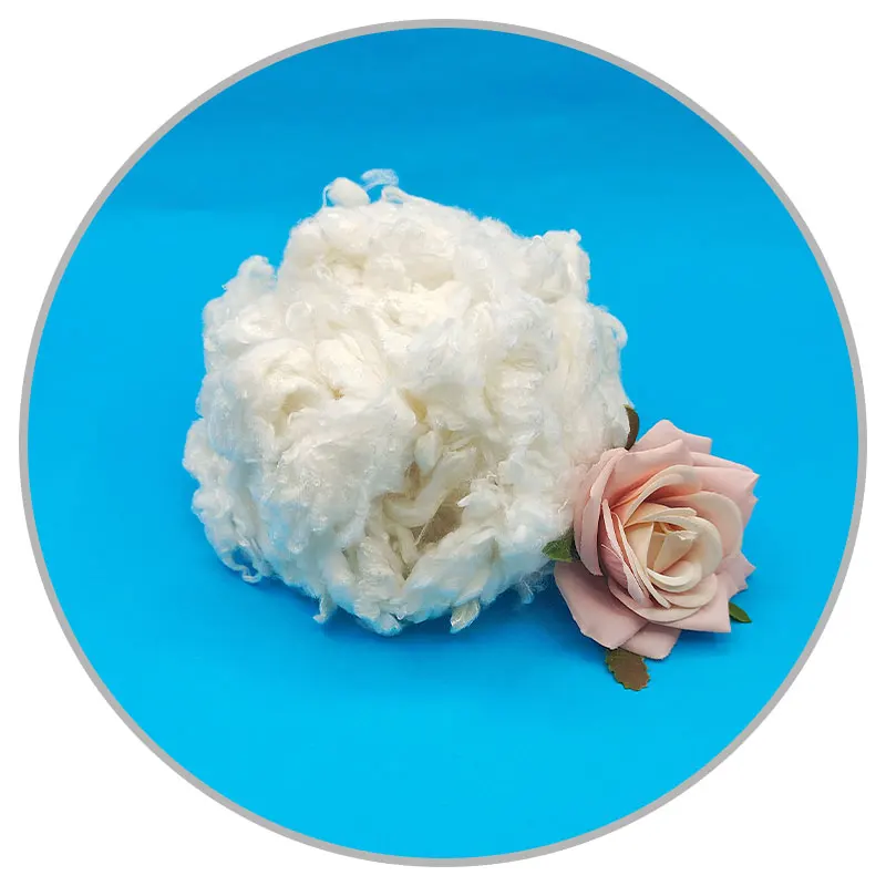 natural antibacterial bamboo fiber 100% bamboo fiber for non woven