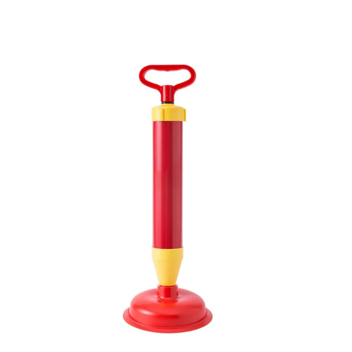 RED Color Drain Buster Toilet Plunger good Suction Good Quality Pump for Bathroom Use
