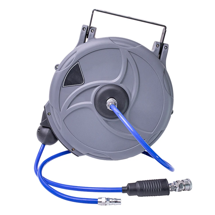 OBBL Portable Automatic Retractable Garden Hoses Reels Wall Mount Expandable Car Wash Air Hose Reel