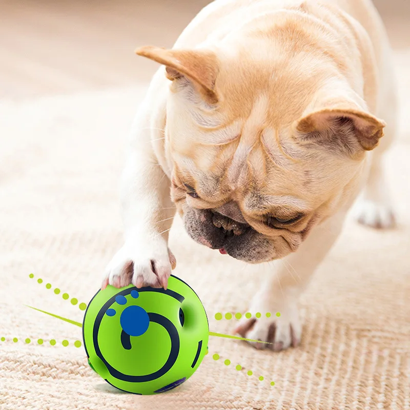 Giggle toy Pet Interactive hide and seek dog toy make sound funny Squeaky walking dog toys for aggressive chewers