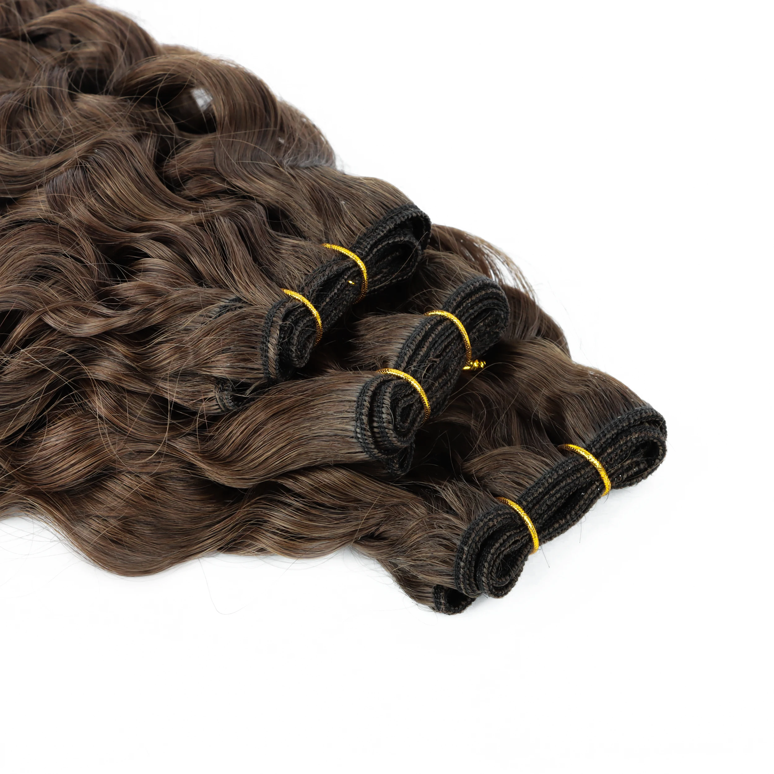 Rear Factory Professional Manufacturer Loose Wave Remy Virgin  Weaves Natural 100Human Hair Machine Weft