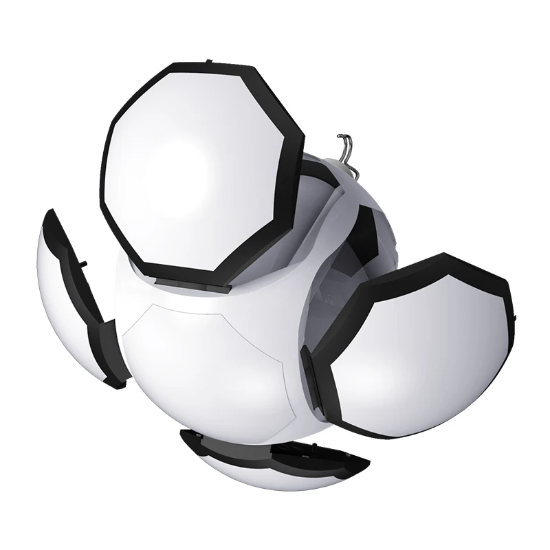 chinese supplier solar ultra bright detachable foldable football led camping light lantern chinese lamps with hanging