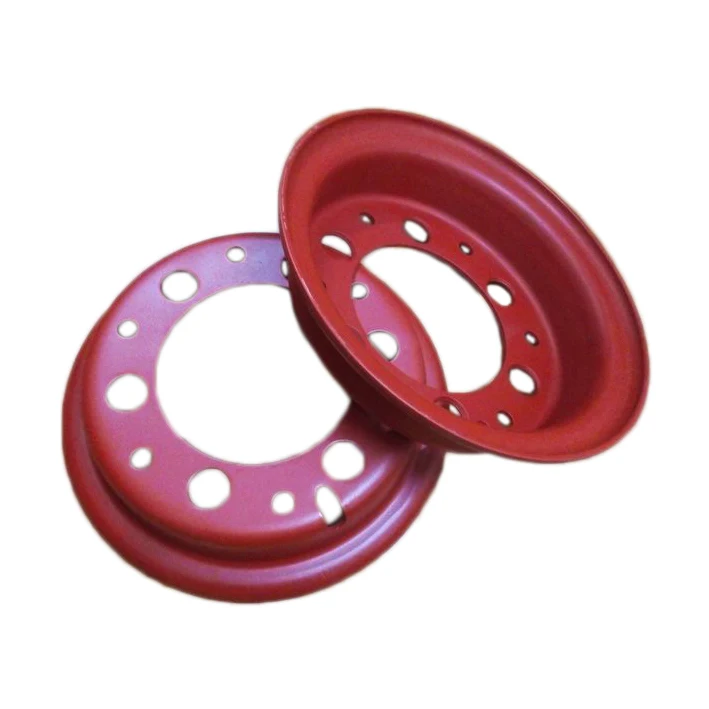 12 inch steel rims 5.00-12 forklift 3pc 4pc split rim