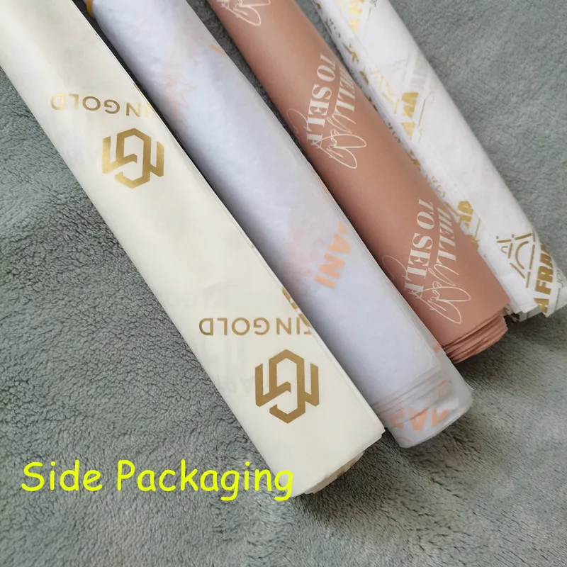 Custom Branded Tissue Wrapping Paper Sheets for Gift Packing