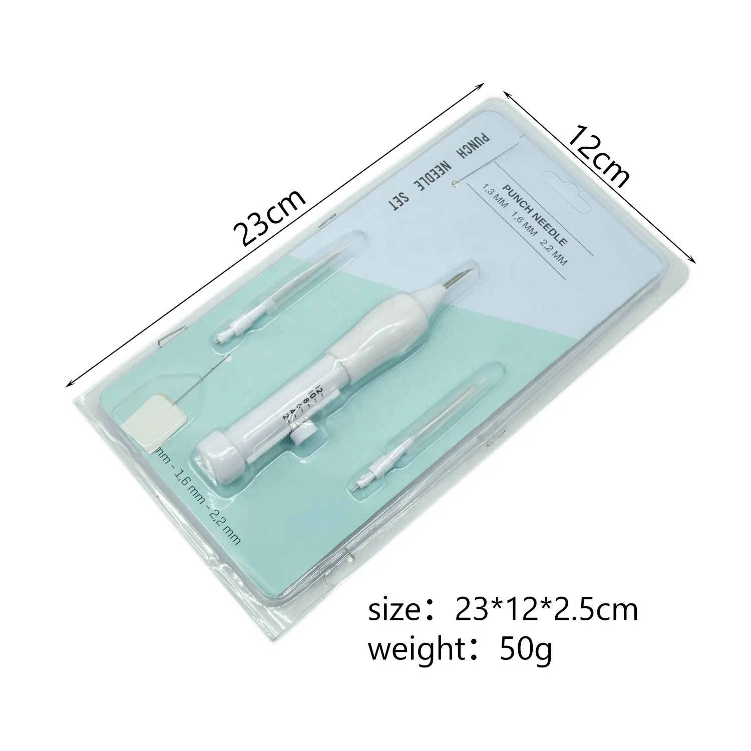 DIY Crafts Pen Magic Embroidery Pen Set Interchangeable Sewing Accessories Tool Punch Needle