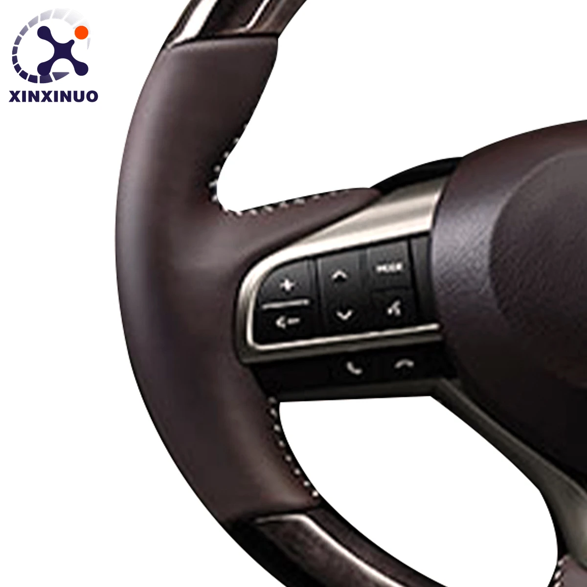 Пользовательский кожаный руль подходит для LEXUS RX350 Toyota Alphard LX570 GX460