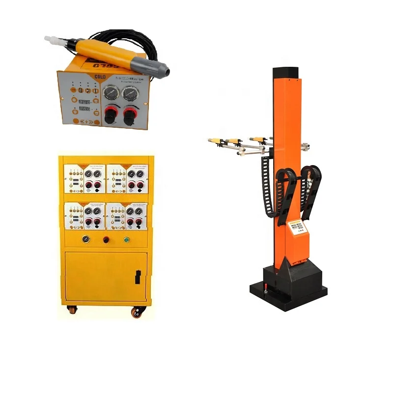 Reciprocator  robot Automatic aluminium profile  powder coating machine plant line