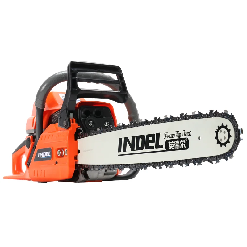 INDEL 2-Stroke Pole Wood Cutting Portable Petrol Chain Saw petrol saw tree cutter EX826