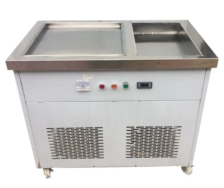 Powerful Fried Ice Cream Machine Roll Fried Ice Cream Roll Machine