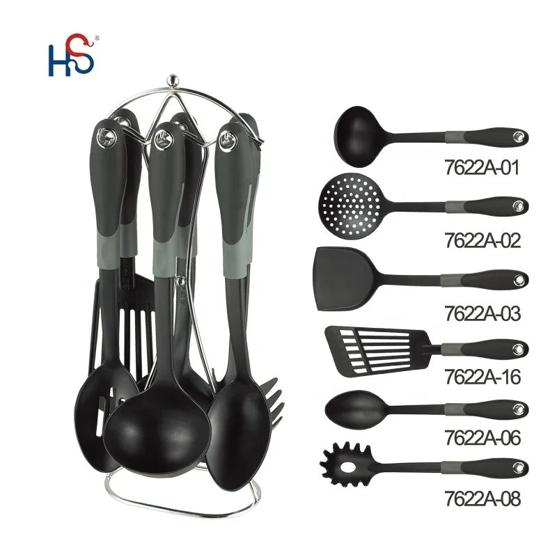 Кухонная утварь Life Hack, кухонный держатель, нейлоновый вращающийся дуршлаг