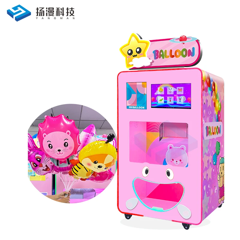 New Design Easy Operate Electric Full Automatic Commercial Balloon Vending Machine Automatic Balloon Machine For Shopping Mall