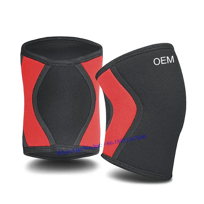 2021 Knee Compression Sleeves for Weightlifting, Powerlifting - 7mm Neoprene Squats Knee Sleeve with