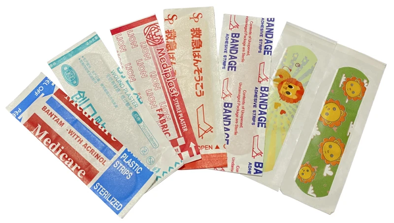 Customized Comfort OEM Printed Wound Plaster Bandage Cartoon Kids and Adults Band Aid