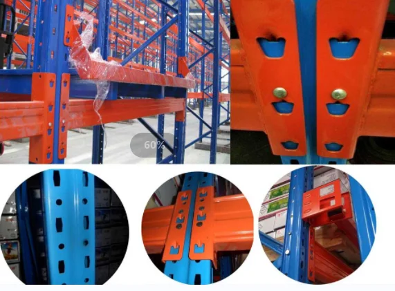 High efficiency radio shuttle pallet rack warehouse smart shelf rack heavy duty storage shelves