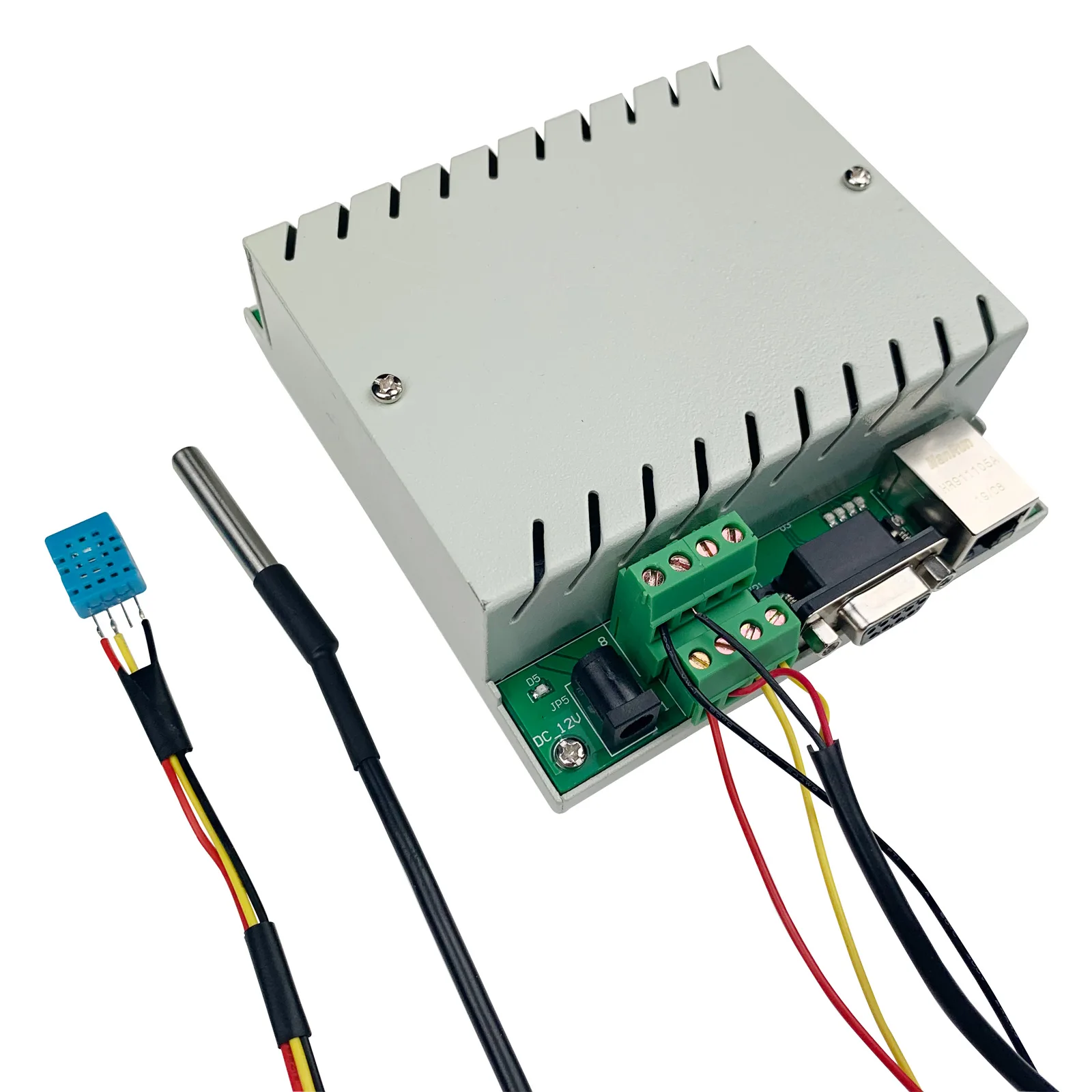Контроллер датчика температуры и влажности передатчик Ethernet RS232 с приложением для телефона протокол