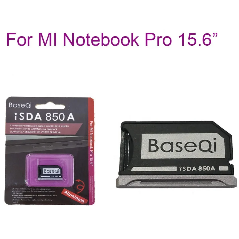 100% Original BaseQi Aluminum NinjaDrive Micro TF sd Card Adapter For Notebook