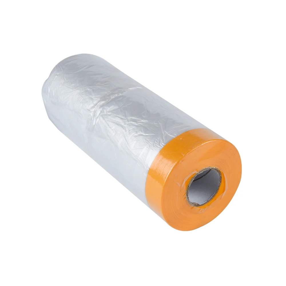Pre Taped masking Film For Automotive Applications House/ Industrial Tape Masking Tape For Painting
