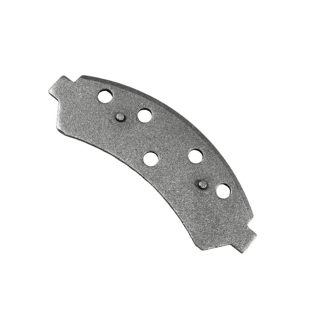 D729 brake pad metal plate steel Q235B auto disc brake pads backing plates for chevrolet
