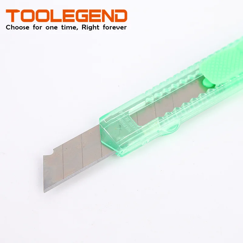 High Quality 18mm Blade Manual Cutting Knife ABS Snap off Utility Cutter for Compatible Olfa Hand Tools
