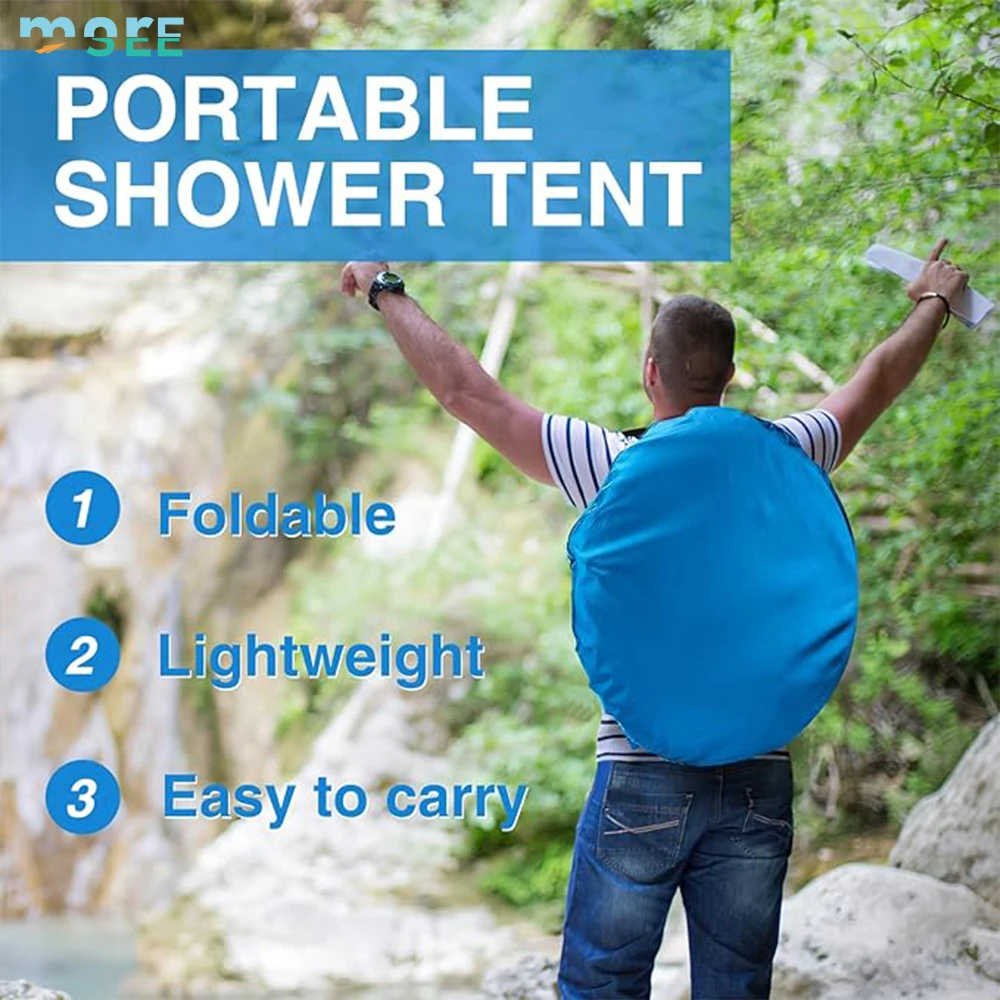 SeeMore Brand Customization Instant Privacy Shelter Waterproof Bathroom Portable Pop Up Changing Tent with Carry Bag