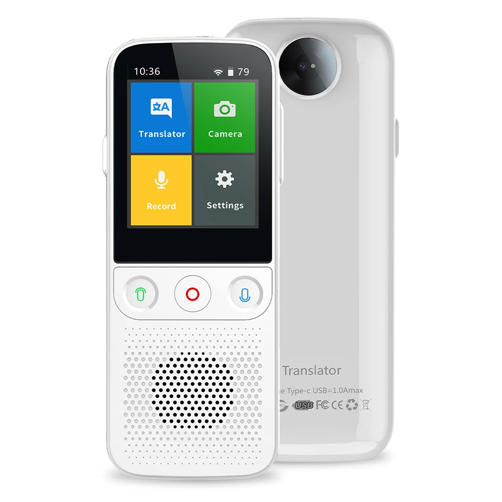 Умный переводчик, устройство для путешествий, поддержка 2021 + онлайн-языков и 14 + автономных интеллектуальных переводчиков языков, Новинка 137