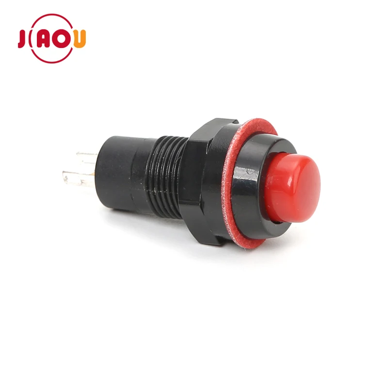 DS-213 10 мм разблокировать кнопочный переключатель off-(on) / 2 pin