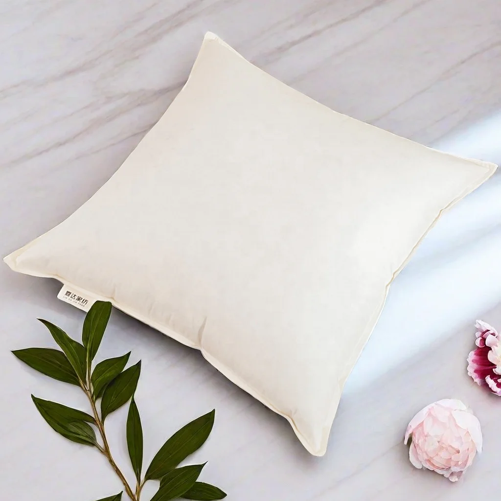 Hot Selling High Quality Geometric Decoration Family Sofa Car Seat Nordic Style Feather Pillow