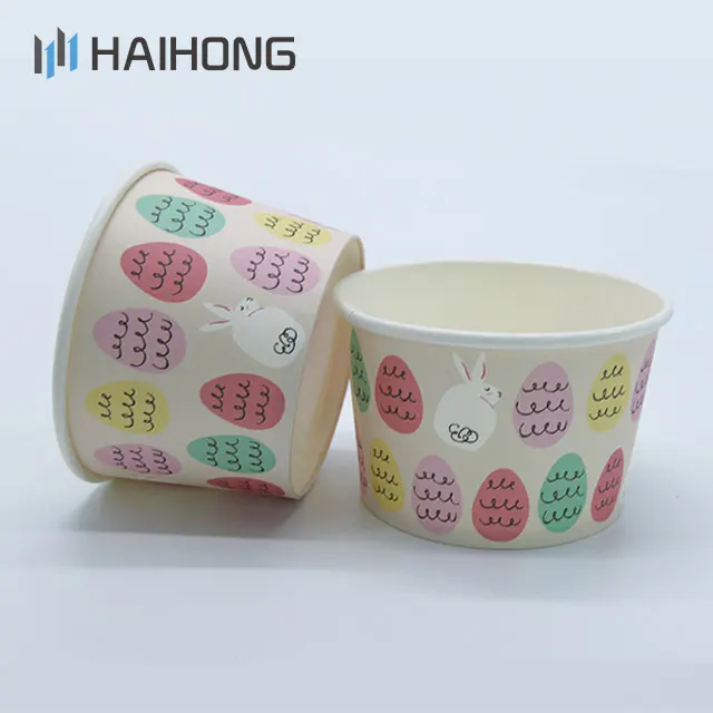 
High quality dessert bowl disposable soup cake ice cream paper cup 