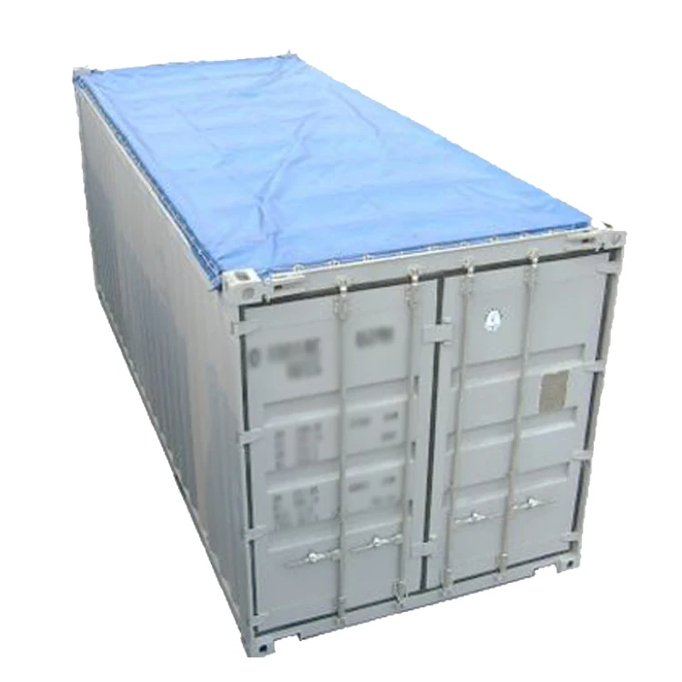 PVC Tarpaulin Roof Cover with 20ft & 40ft Open Top Container Tarpaulin