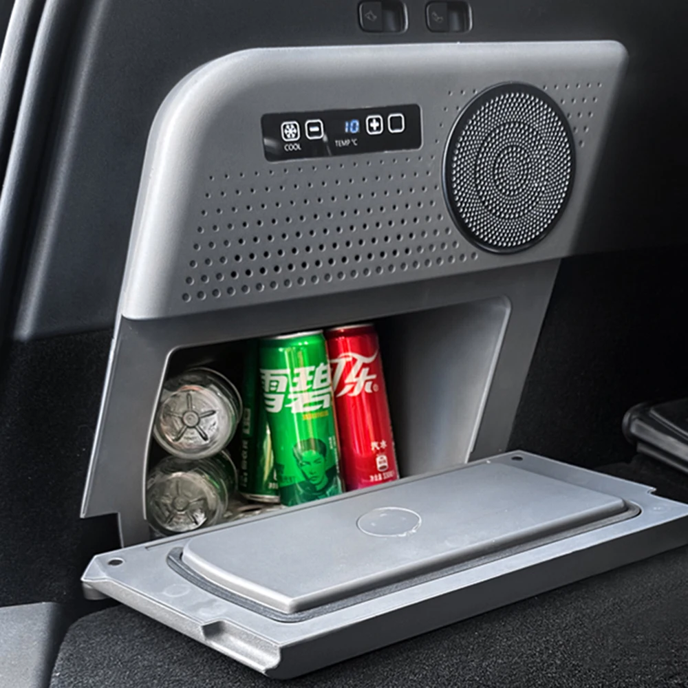 VJOYCAR Tesla Model Y Trunk 16L Car Refrigerator Large Capacity 12V 16V Travel Compressor Cooling Accessories for Food Keep