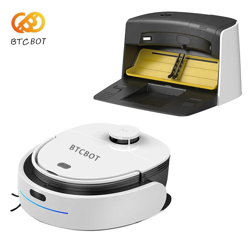 BTCBOT Floor Cleaner robot Laser Detection Clean Robot Wet And Dry Vacuum Cleaner